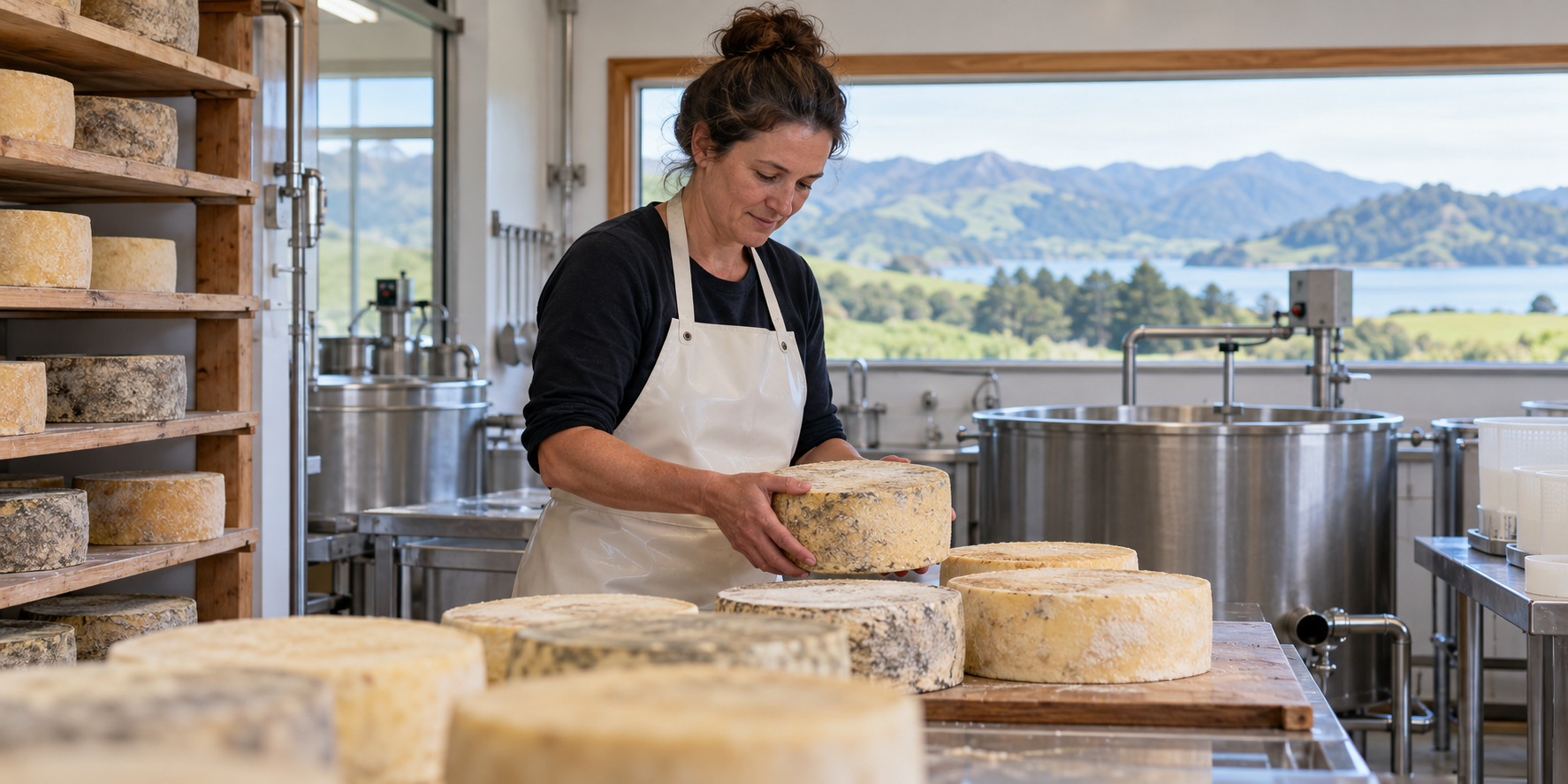 Award-Winning Artisan Cheese Brand in Waikato