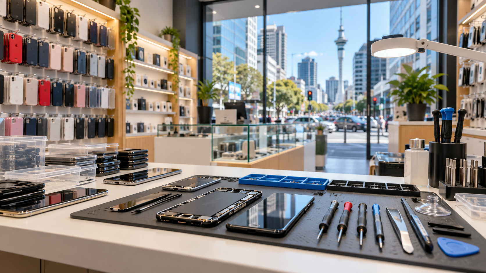 Mobile Tech Repairs & Accessories Business in Auckland